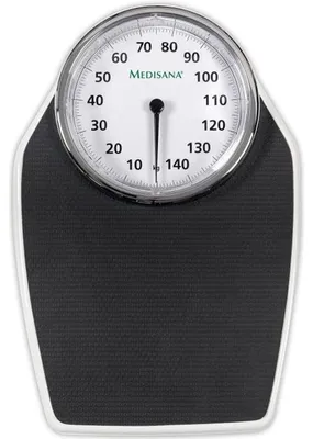 Productafbeelding van MEDISANA PSD 4046 Mechanical Bathroom Scale - Chic Retro Design - 500g Graduation - 150kg Capacity