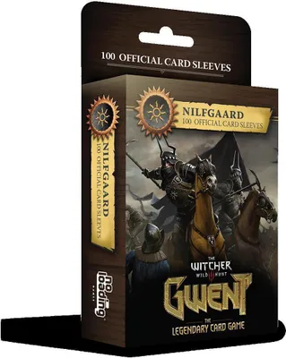 Produktbild von Gwent-Kartenschützer – Set mit 100 offiziellen Kartenschützern