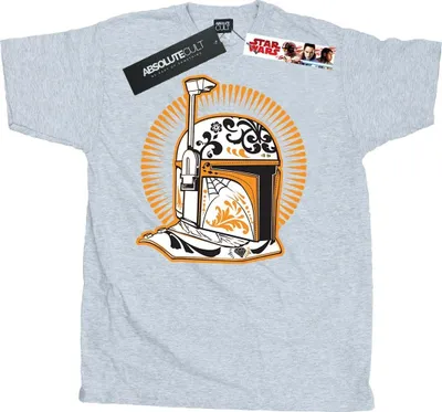 Produktbild von Star Wars - "Dia De Los Muertos" T-Shirt für Herren BI51988 (3XL) (Grau)
