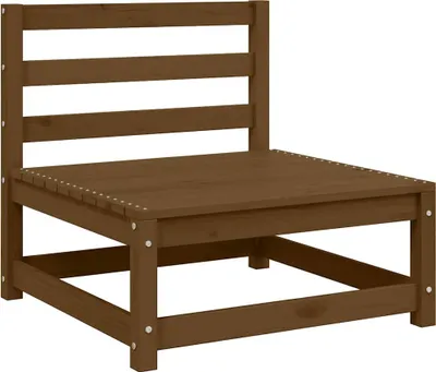 Zdjęcie produktu dla VidaXL 805723, Brązowy, Drewno, Tkanina, Poliester, Dorośli i dzieci, 700 mm, 700 mm, 670 mm