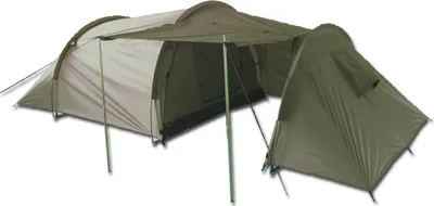 Produktbild von Mil-Tec-Zelt mit Vorraum für 3 Personen, olivgrün, 415 x 180 cm x 120 cm