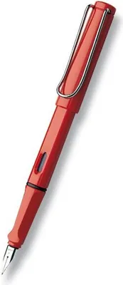 Image de Stylo plume Lamy Safari, rouge brillant, plume F