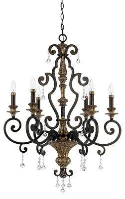 Produktbild von Elstead Marquette Kronleuchter E14 6-fach 97cm Erbstück