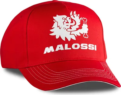 Immagine prodotto di Berretto Malossi, rosso, logo bianco