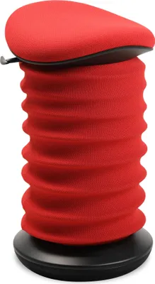 Produktbild von Topstar Sitness 4D rot schwarz ergonomischer Sitzhocker, Aktivhocker gegen Rückenschmerzen