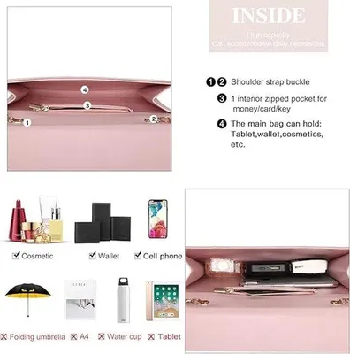 Productafbeelding van Famanu Clutch Elegante: stijlvolle handtas - kunstleer, verkrijgbaar in verschillende kleuren