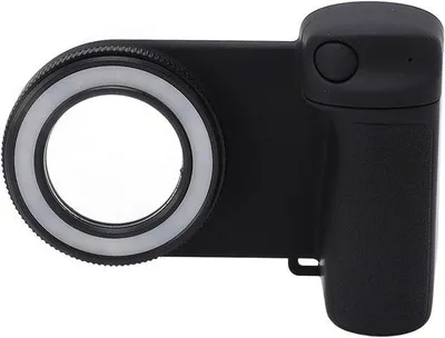 Image de Support magnétique pour téléphone portable avec télécommande et éclairage