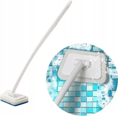 Image de Brosse De Salle De Bain Toilettes Cabines Universelles Cuillère Allongée