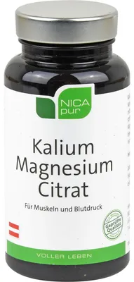 Produktbild von NICApur Kalium Magnesium Citrat Kapseln, 60 St. Kapseln