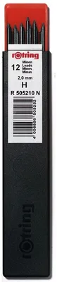 Produktbild von Fallminen 2,0mm HB schwarz VE=50x12 Stück