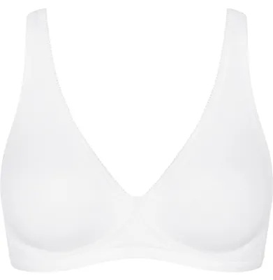 Obrázok produktu pre Sloggi, dámska podprsenka Basic+ Soft, bez kostíc, farba: biela, veľkosť: 65 B