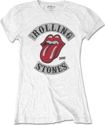 Produktbild von The Rolling Stones Tour 1978 White L Damen T-Shirt