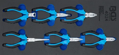 Obrázek produktu pro BGS technic Tool Tray 1/3: Precision Pliers Set 'Mini', 798 mm, 798 g