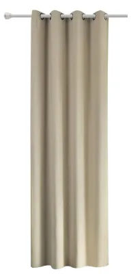 Imagen del producto de Cortina opaca para oscurecer, con ojales - Poliéster, 135 x 225 cm