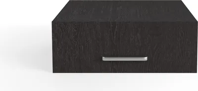 Produktbild von Wasophoogte® Schrank - Oberschrank für Beistellschrank - Modul H - 700(D)*600(B)*240(H) mm - Schwarz