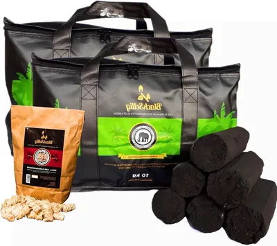 Productafbeelding van Kokos grillbriketten - Grillkolen Briketten - Buiten koken - Extra lange brandduur - 20 kg - Niet van toepassing