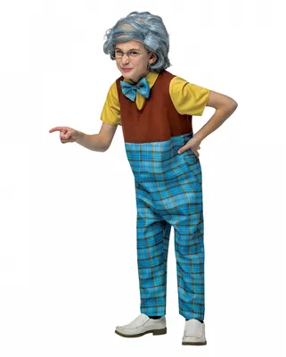 Produktbild von Grandpa Kinder Kostüm für Halloween und Karneval