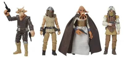 Zdjęcie produktu dla Zestaw 4 figurek z filmu „Gwiezdne wojny: Powrót Jedi” – 10 cm