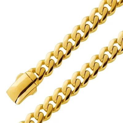Produktbild von Panzerketten Cuban link Armband Gold 333 8 Karat 19cm 19