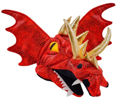 Produktbild von Kappe Roter Drache Karneval Fasching