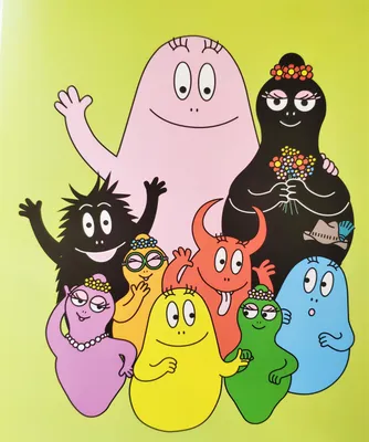 Produktbild von Barbapapa DINA4 Ringmappe mit zwei Ringen