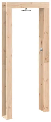 Obrázek produktu pro vidaXL Venkovní sprcha 226 cm z masivního borovicového dřeva a nerezové oceli v přírodním provedení