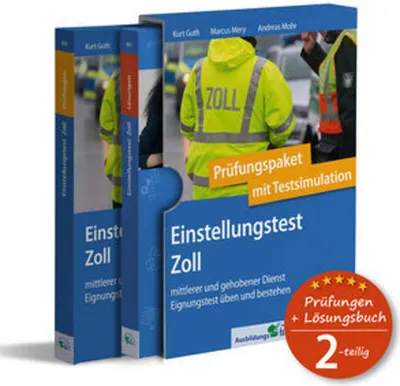 Obrázok produktu pre Einstellungstest Zoll: Prüfungspaket mit Testsimulation