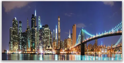 Produktbild von Acrylglasbilder 120x60 Wandbild Druck Brücke Stadt Architektur