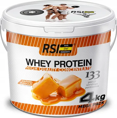 Image de Concentré de protéines de lactosérum WPC Whey Protein concentré 4kg caramel