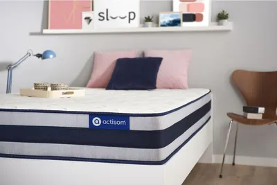 Obrázek produktu pro Actimemo ergo matrace 90x220cm, paměťová pěna, stupeň tuhosti 4, výška: 24 cm, 5 komfortních zón