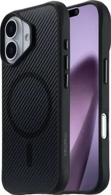 Obrázek produktu pro imoshion Rugged Hybrid Carbon Case s MagSafe iPhone 17 – černý