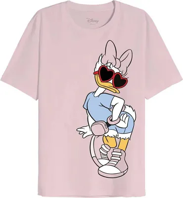 Produktbild von Disney Frauenshirt S oversized Rosa Sport Daisy