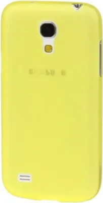 Produktbild von Schutzhülle Case Ultra Dünn 0,3mm für Handy Samsung Galaxy S4 mini i9190 Gelb Transparent