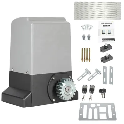 Obrázok produktu pre Hengda otvárač posuvnej brány otvárač brány 550W motor nastaviť až 1200kg otvárač brány automatický s WiFi Bluetooth APP a diaľkové ovládanie + kľúč