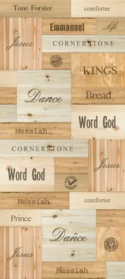 Image de Sanders & Sanders Poster Textes Beige - 600843 - 90 x 202 cm