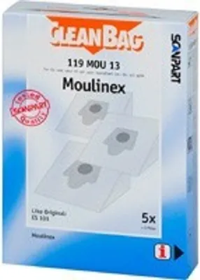 Produktbild von CleanBag Staubsaugerbeutel 119MOU13  für Moulinex