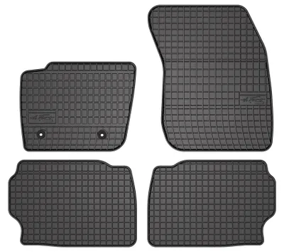 Image de Tapis de sol en caoutchouc pour Ford Mondeo MK5 2015-2022 (berline/break) – 4 pièces, noirs, sur mesure