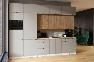 Obrázek produktu pro Kuchyňská linka JANISA 320cm Kamenný + dub artisan