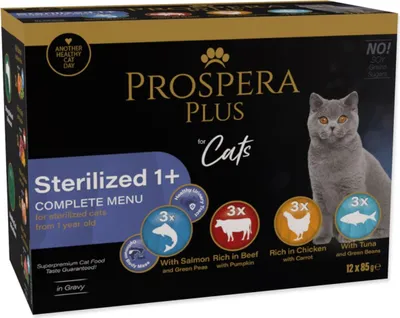 Obrázek produktu pro Kapsička Prospera Plus Sterilized 1+, 12x 85g