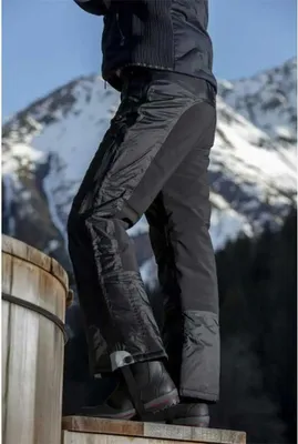 Immagine prodotto di EQUITHÈME, pantaloni impermeabili leggeri per cavalli, modello Sona, colore: nero, taglia: L