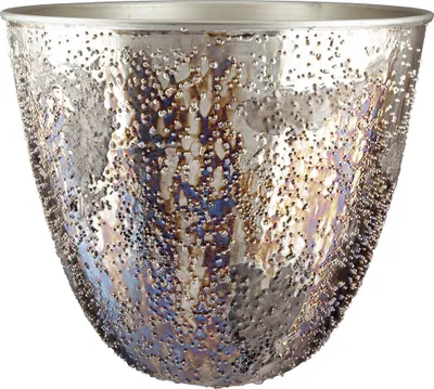 Produktbild von GILDE Dekoschale Deko Pflanzgefäß Pavone H. 22 cm,67952