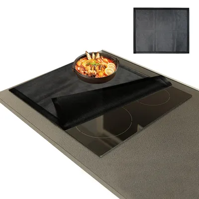 Image de Omgoods - Tapis de cuisson réutilisable en silicone pour plaques à induction
