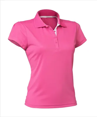 Immagine prodotto di Asioka 102/14, polo da donna a maniche corte, taglia XL, color fucsia