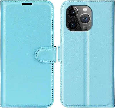 Produktbild von iPhone 15 Pro Hülle - Coverup Klapphülle - Hellblau