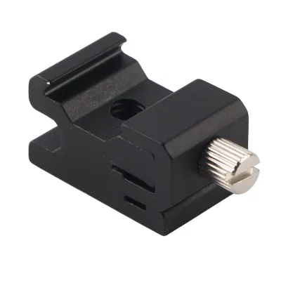 Zdjęcie produktu dla Adapter gorącej stopki – mocowanie śrubowe 1/4 cala do akcesoriów lustrzanek cyfrowych