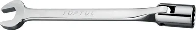 Obrázok produktu pre TOPTUL Dvojitý kĺbový kľúč AEEB1515 Chróm-vanádiová oceľ 180 g