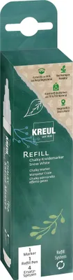 Produktbild von KREUL Refill Chalky Kreidemarker medium Snow White Set