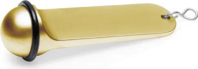 Imagen del producto de Llavero de 3,5 cm, color dorado