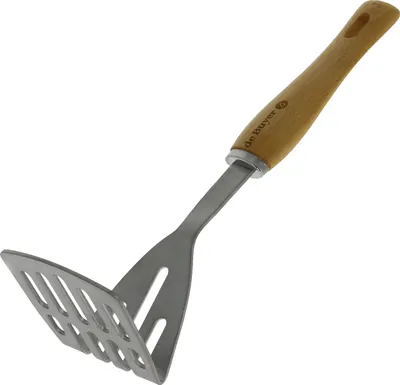 Obrázek produktu pro de Buyer 2701.03, Tradiční mačkátko na brambory, Šedá, Nerezová ocel, Otvor na věšení, 1 kusů, 290 mm