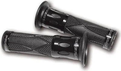 Obrázek produktu pro PROGRIP gripy na řídítka Road 728 hliníkové černé pro 7/8" řídítka, uzavřené